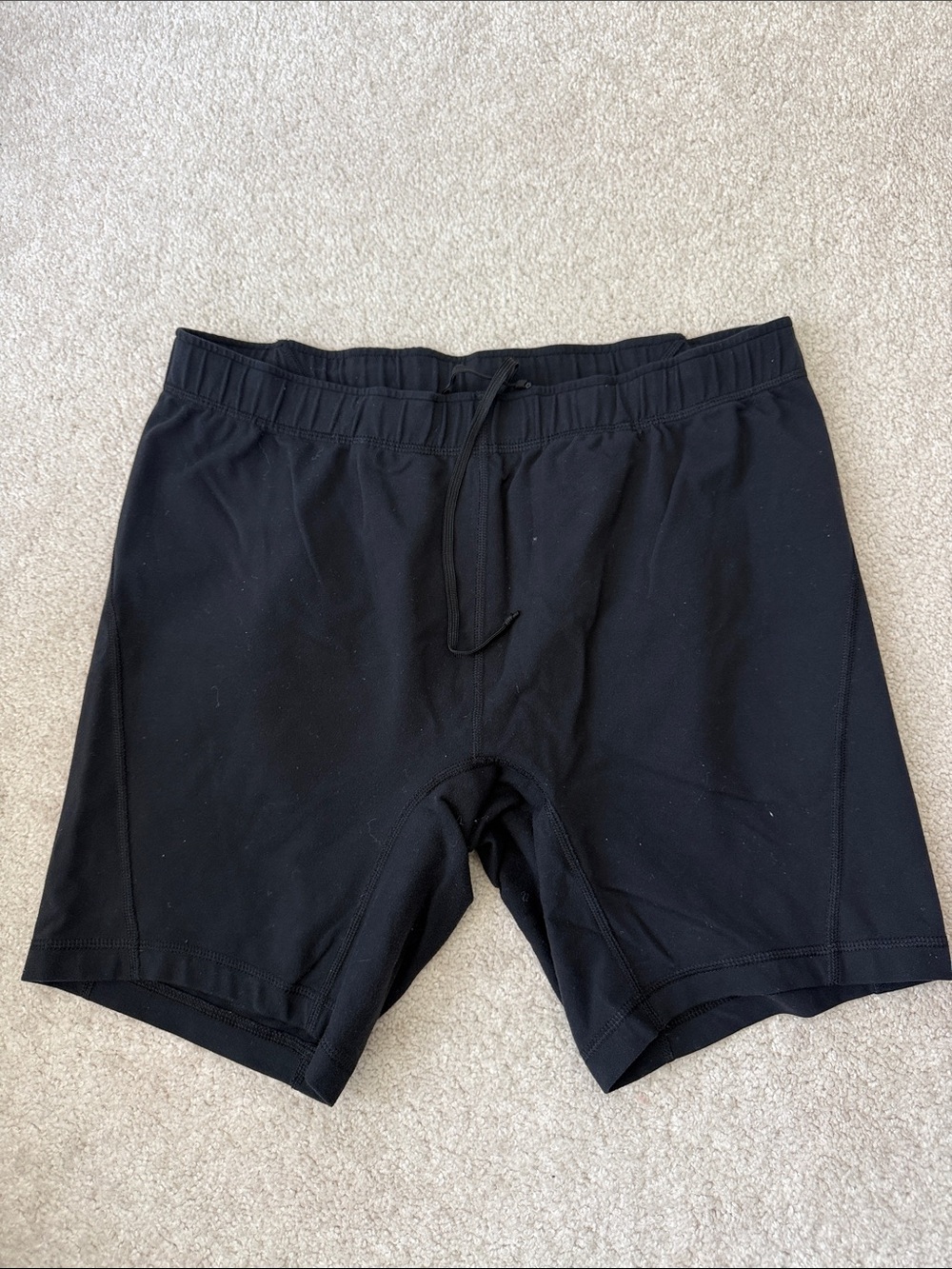 lululemon men’s athletica Black Performance Bike Shorts